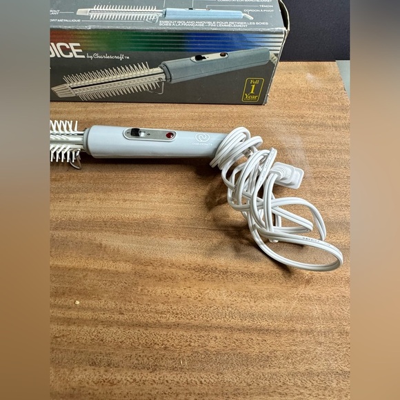 Vintage 80’s CharlesCraft Deluxe 3/4” Brush Bristle Iron Curls and Waves - Picture 5 of 9